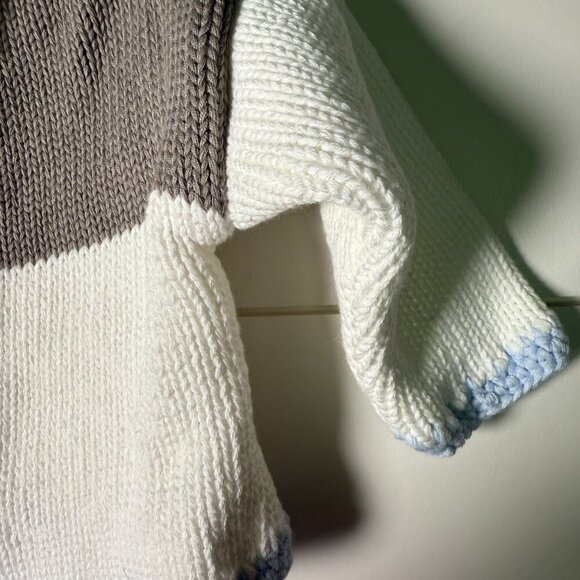 Gita Accessories Inc New York, Baby Sweater with Teddy Bear Buttons, S 6-12 MOS - Picture 5 of 7